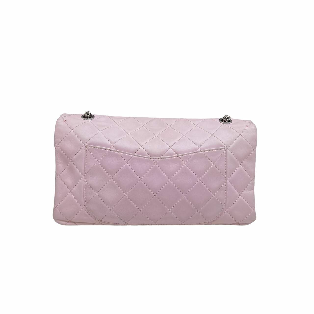 Chanel Reissue Pink SHW Double Flap Shoulder Bag