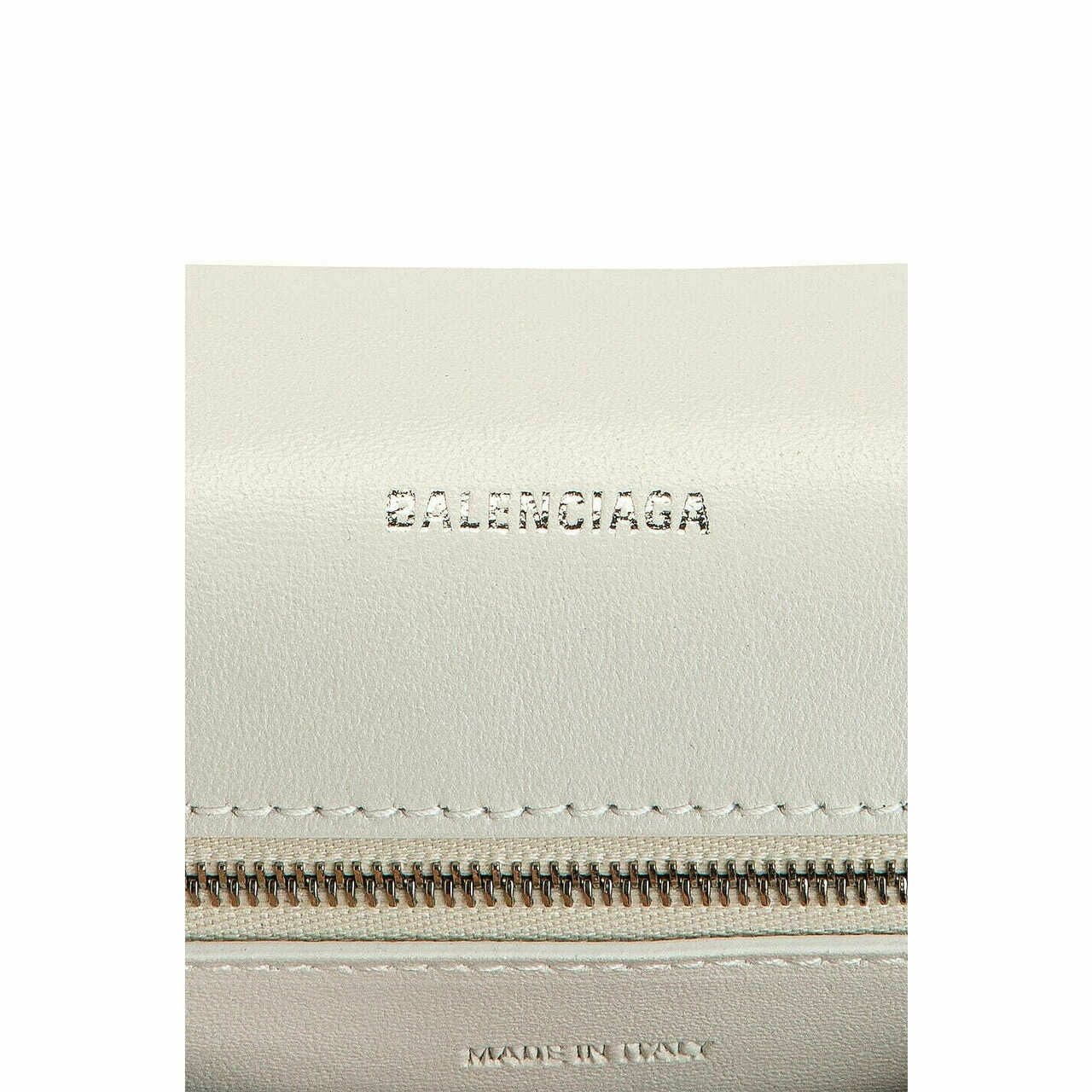 Balenciaga White Shoulder Bag