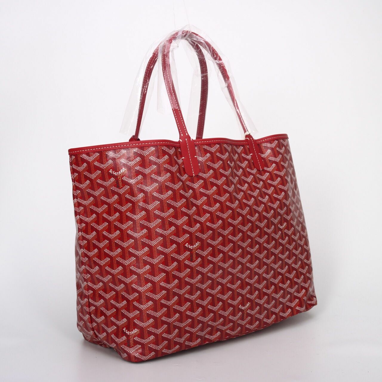 Goyard St Louis PM Tote Red