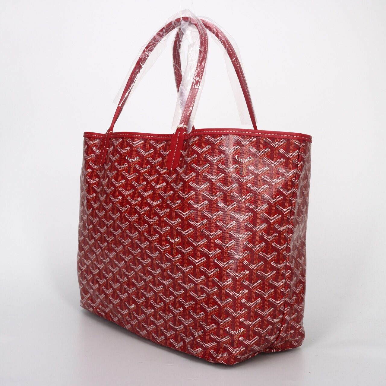 Goyard St Louis PM Tote Red