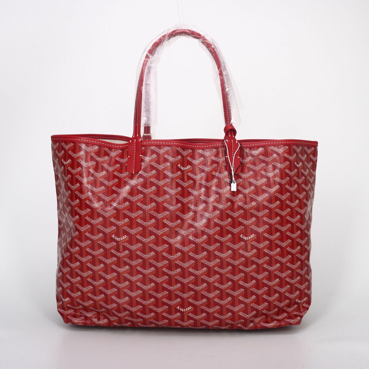 Goyard St Louis PM Tote Red