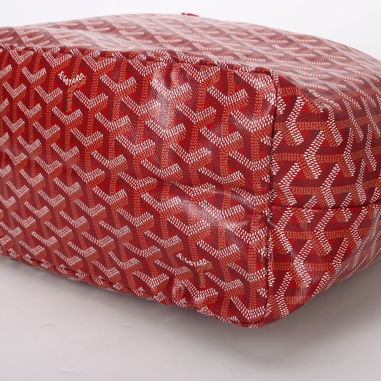 Goyard St Louis PM Tote Red