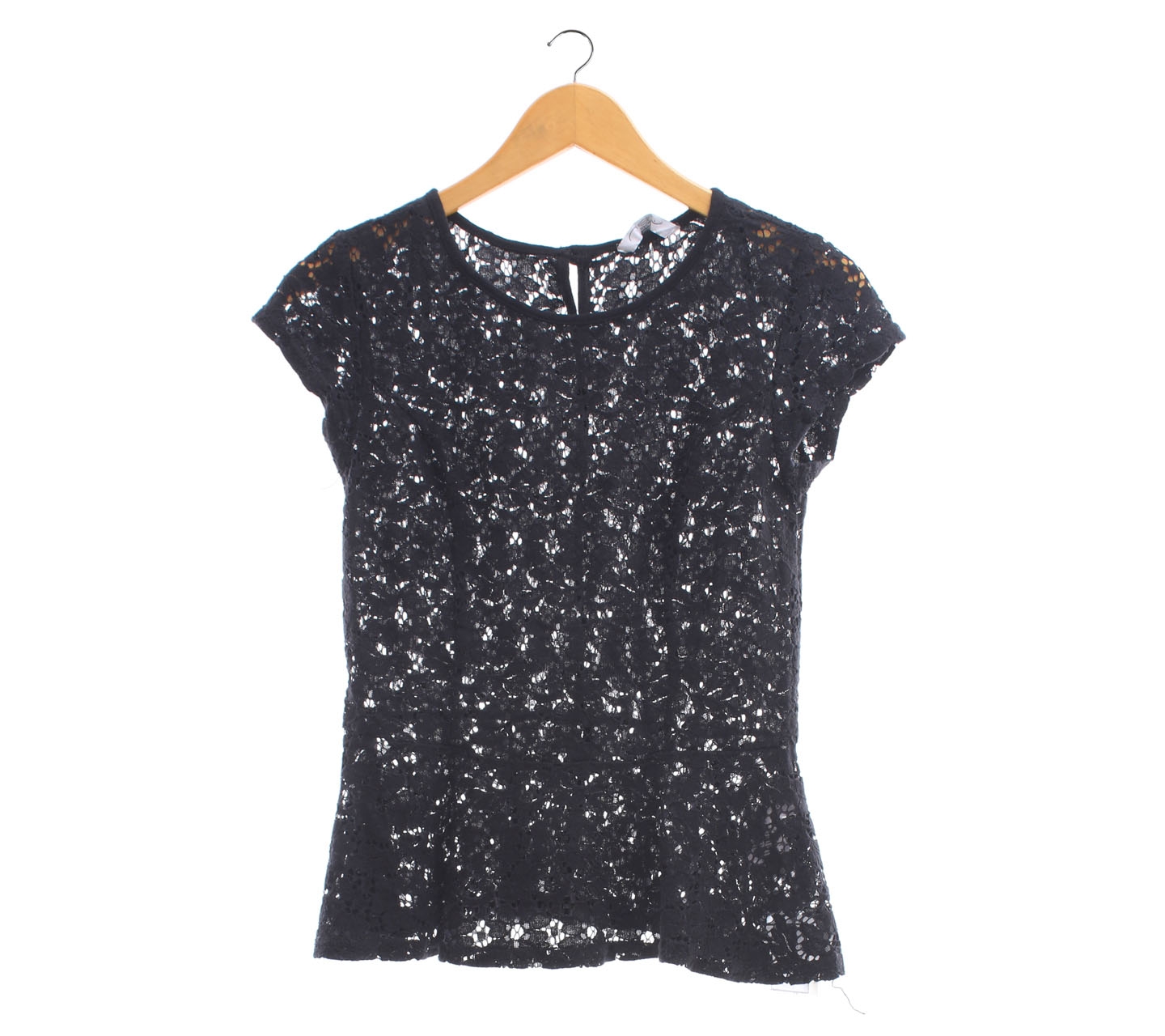 New Look Black Lace Blouse