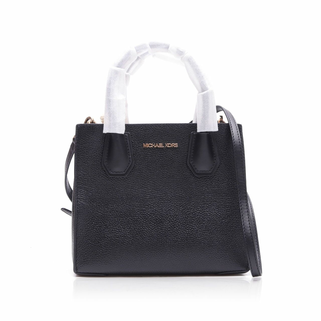 Michael Kors Mercer Black Satchel Bag