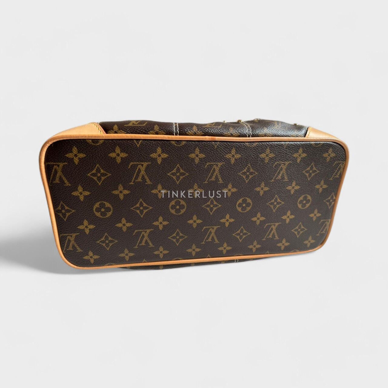 Louis Vuitton Rivet Brown Monogram Canvas 2007 Shoulder Bag