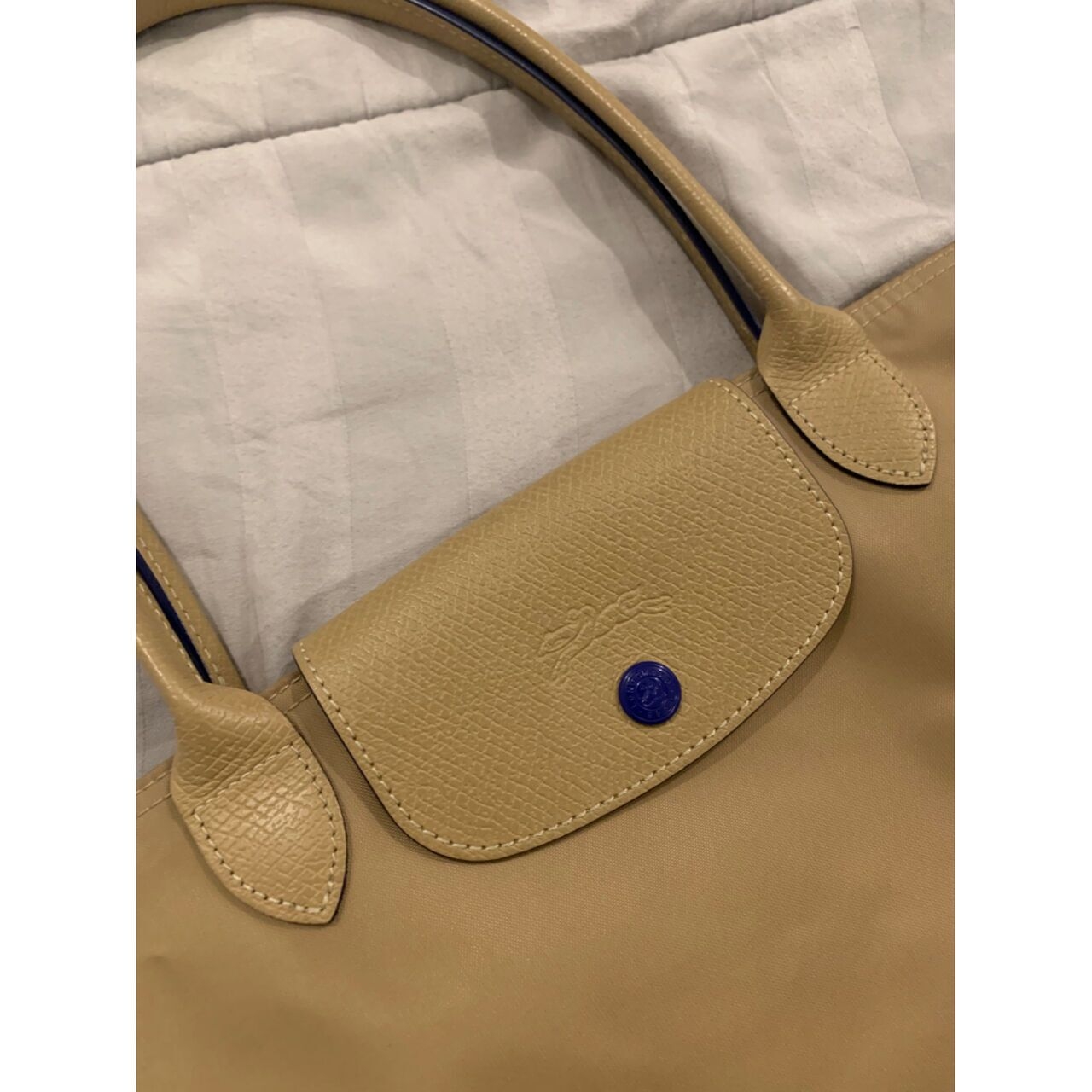 Longchamp Beige Tote Bag