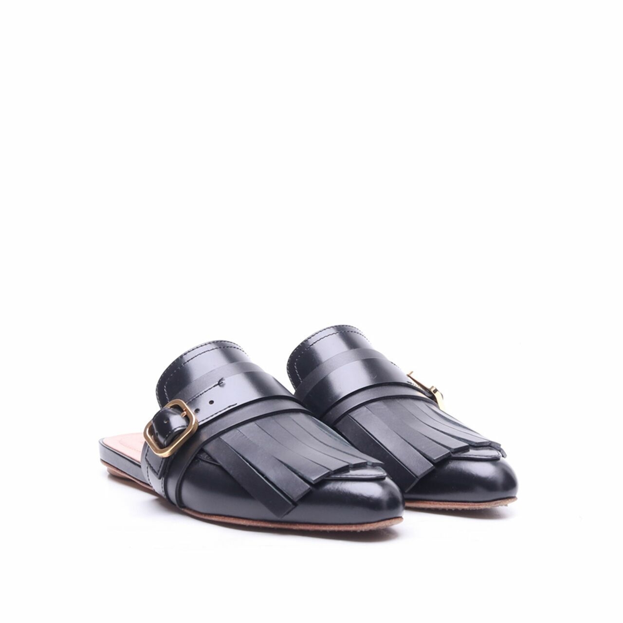 Marni Black Mules Sandals