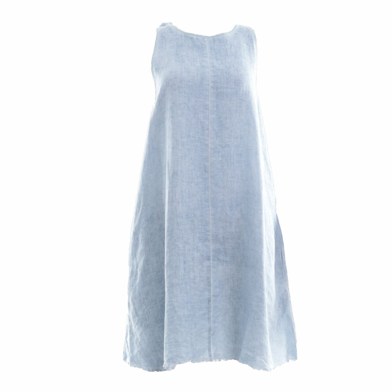 Zara Blue Washed Mini Dress