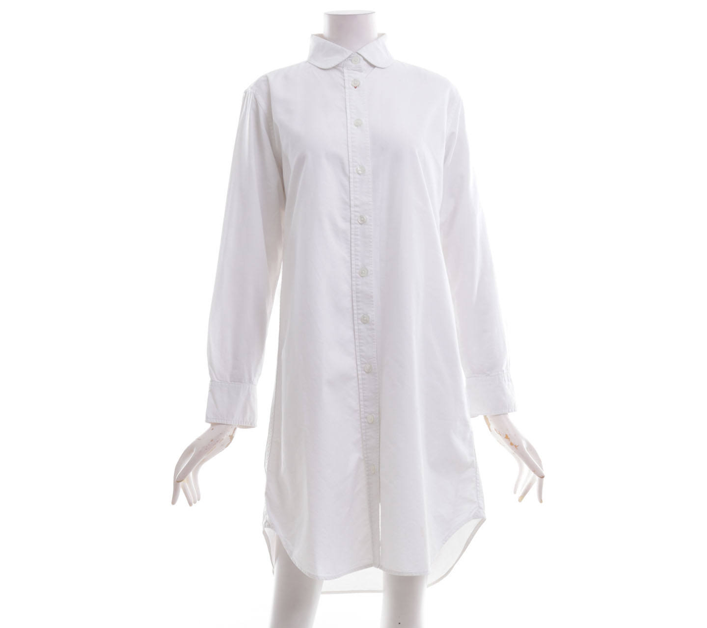 Uniqlo Ines De La Fressange White Tunic Shirt