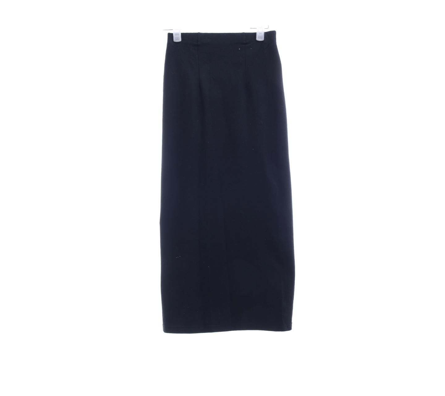 Private Collection Black Slit Maxi Skirt