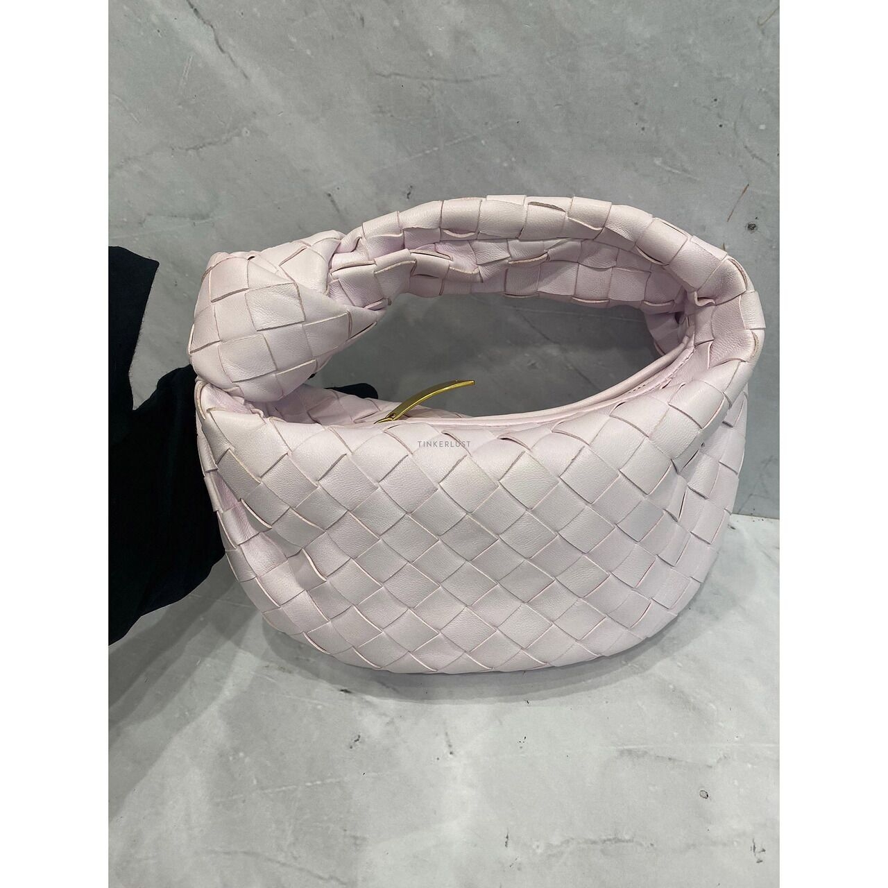 Bottega Veneta Mini Jodie Blush Pink GHW 2022 Handbag