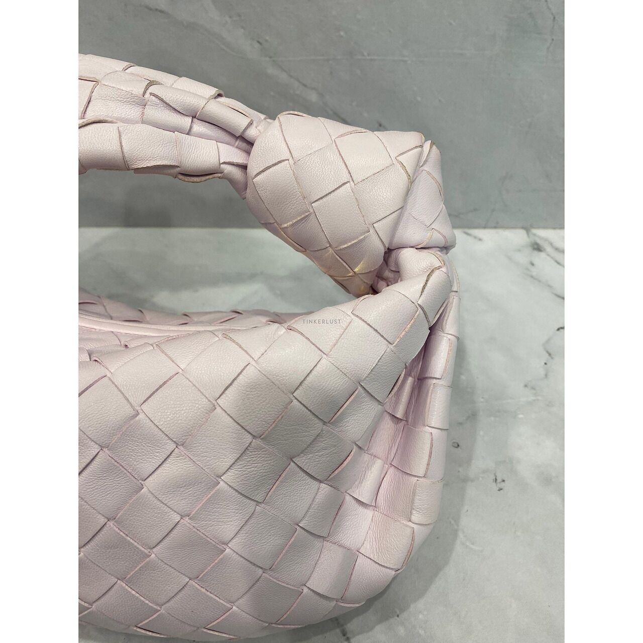 Bottega Veneta Mini Jodie Blush Pink GHW 2022 Handbag