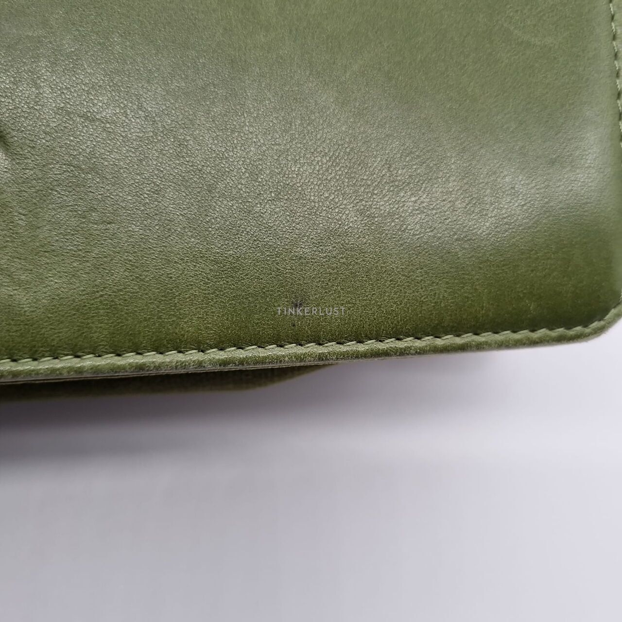 Chanel Boy Medium Tweed Velvet Green #18 Shoulder Bag