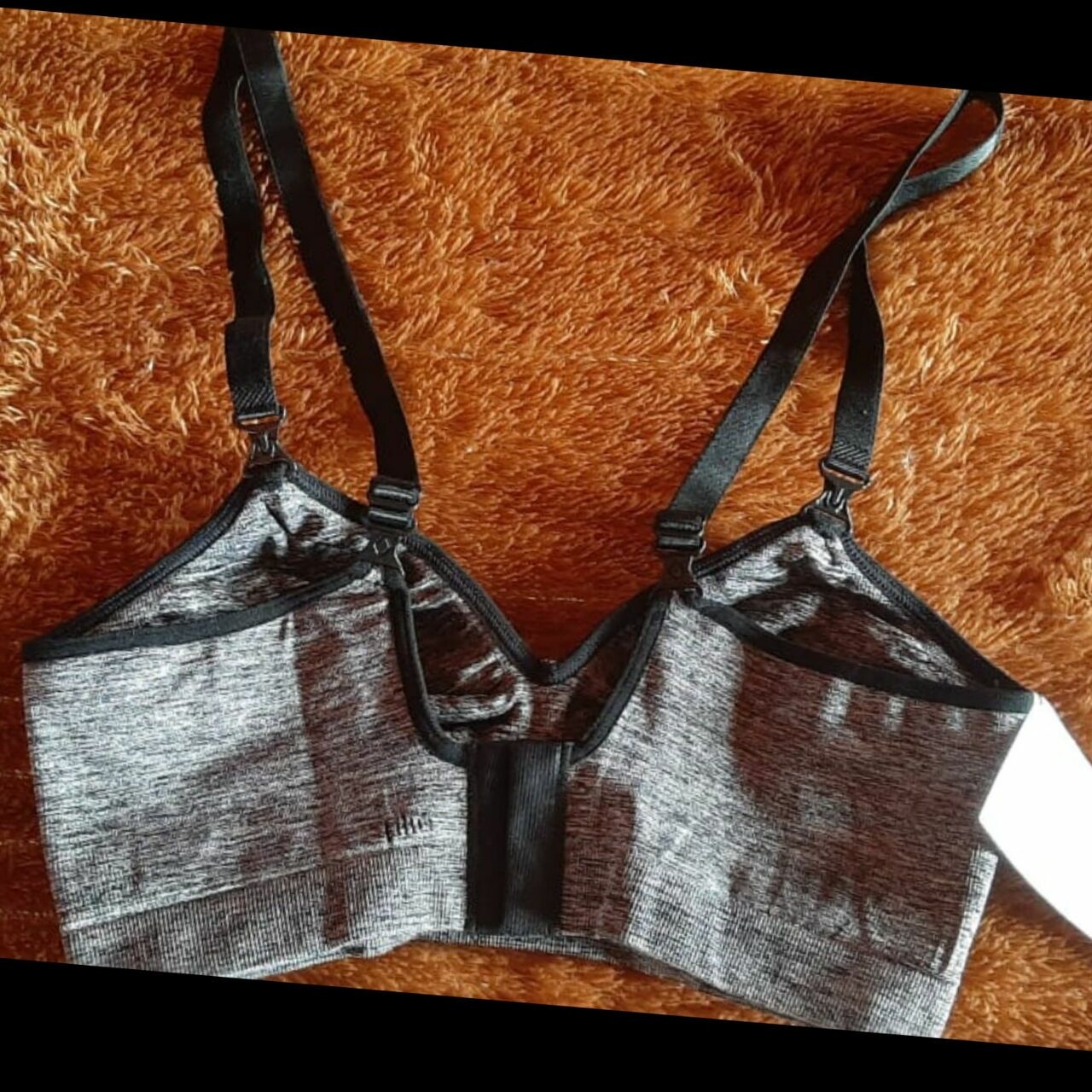 Plie Indonesia Grey Sport Bra Sleeveless