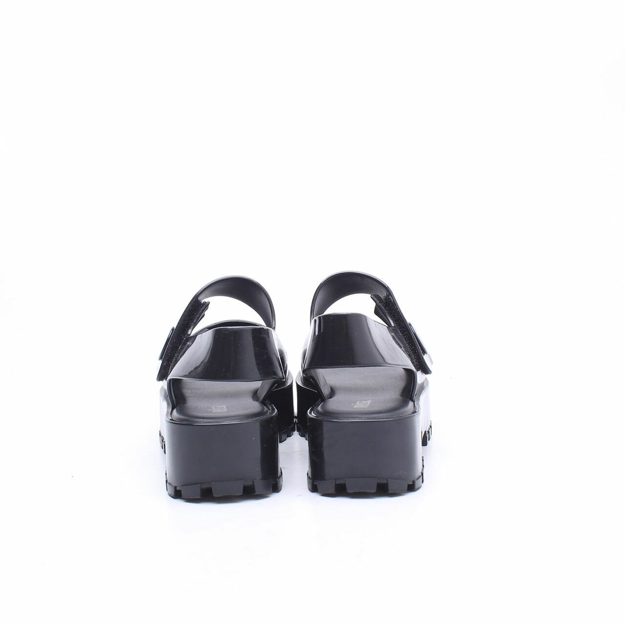 Melissa Black Strap Sandals