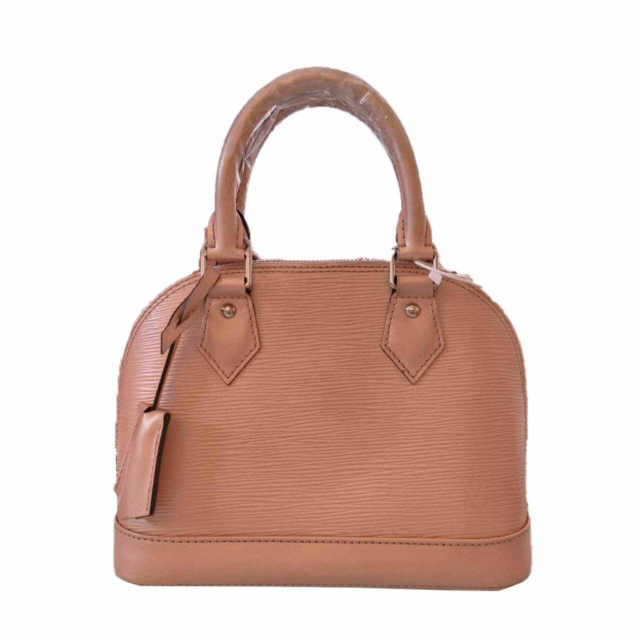 Louis Vuitton Epi Alma BB Rose Gold Satchel