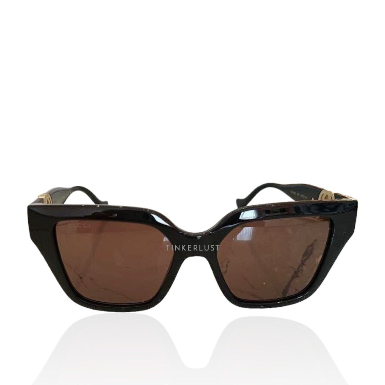 Gucci Black With Removeable Strap Chain Sunglasses 