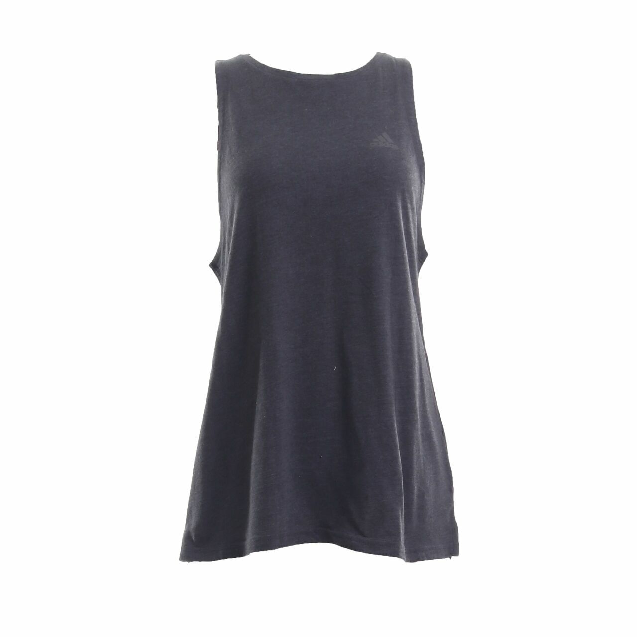 Adidas Grey Boxy Tank Aero Sleeveless