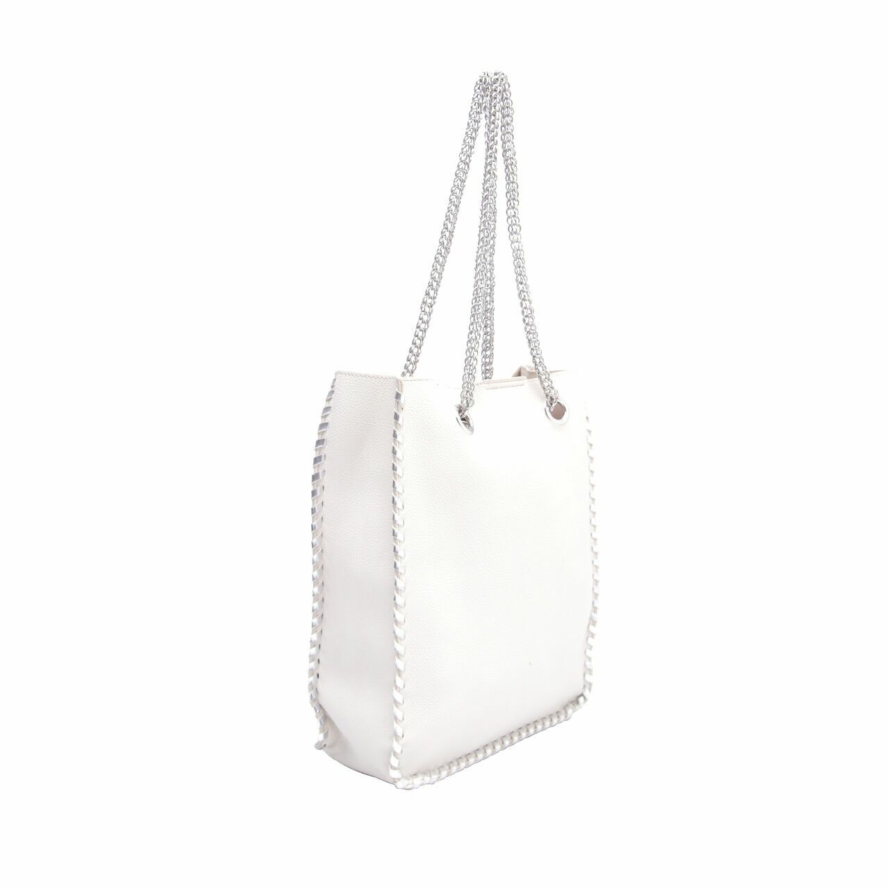 Zara Off White Tote Bag