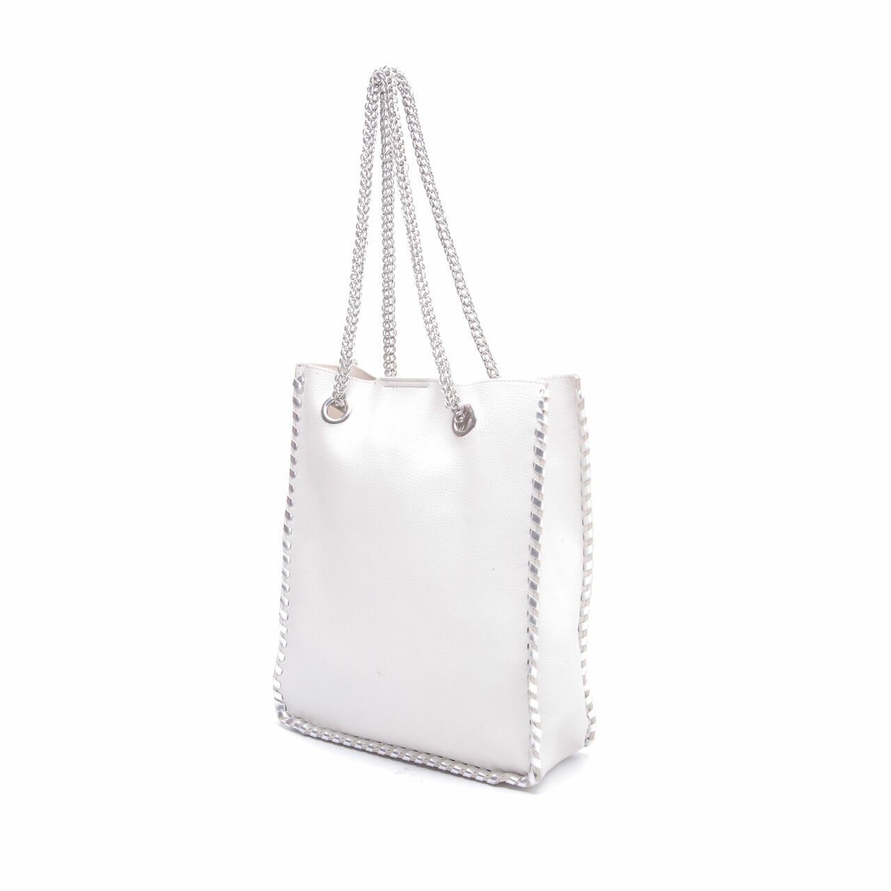 Zara Off White Tote Bag