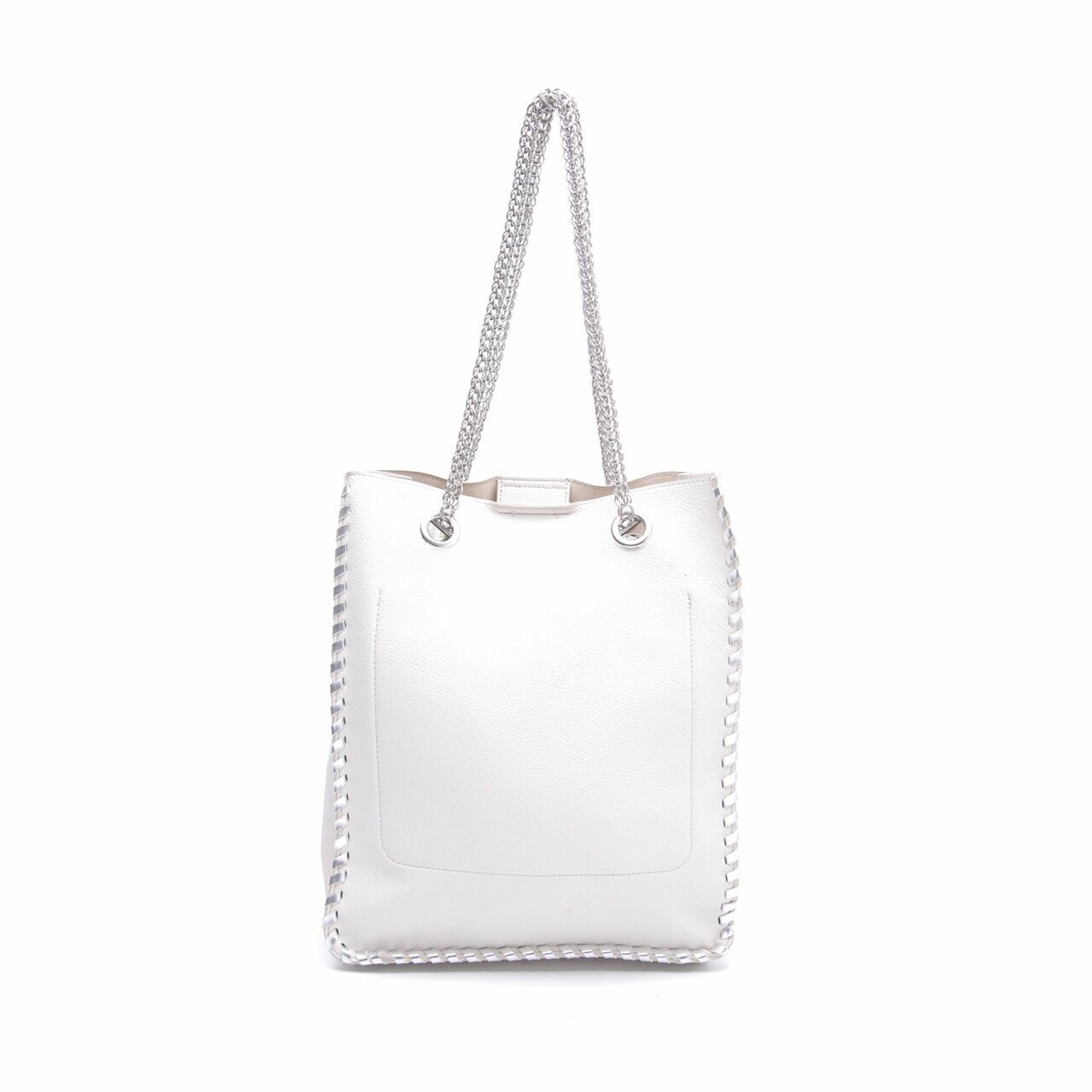 Zara Off White Tote Bag