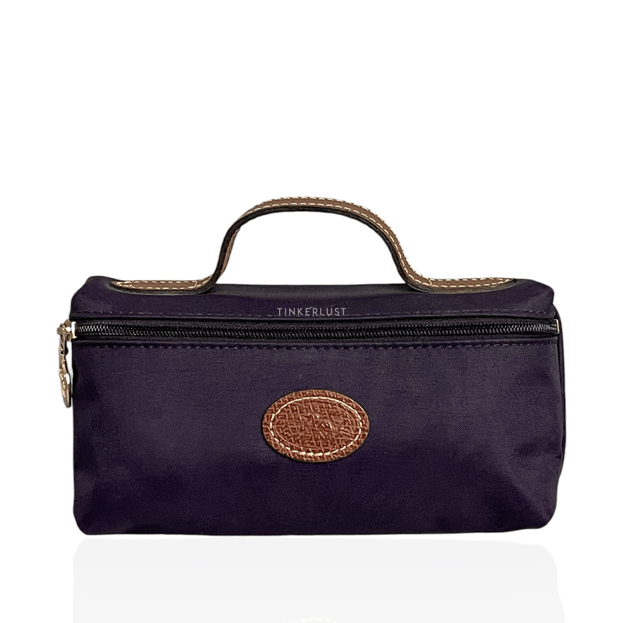 Longchamp Dark Purple Pouch 