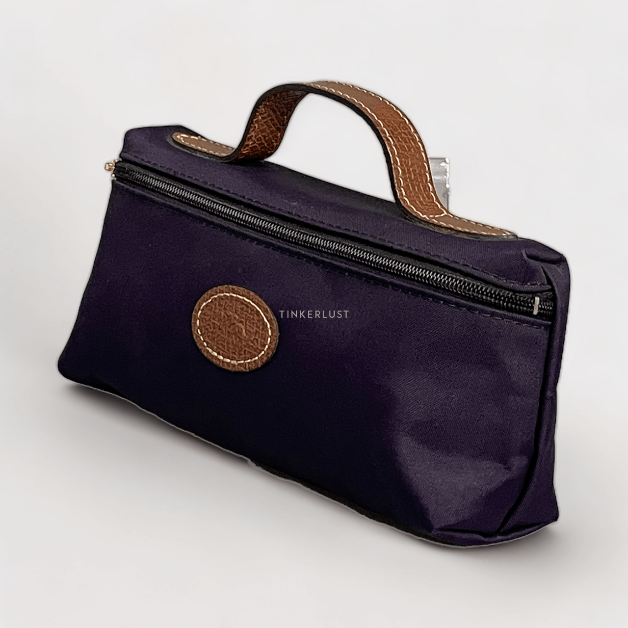 Longchamp Dark Purple Pouch 