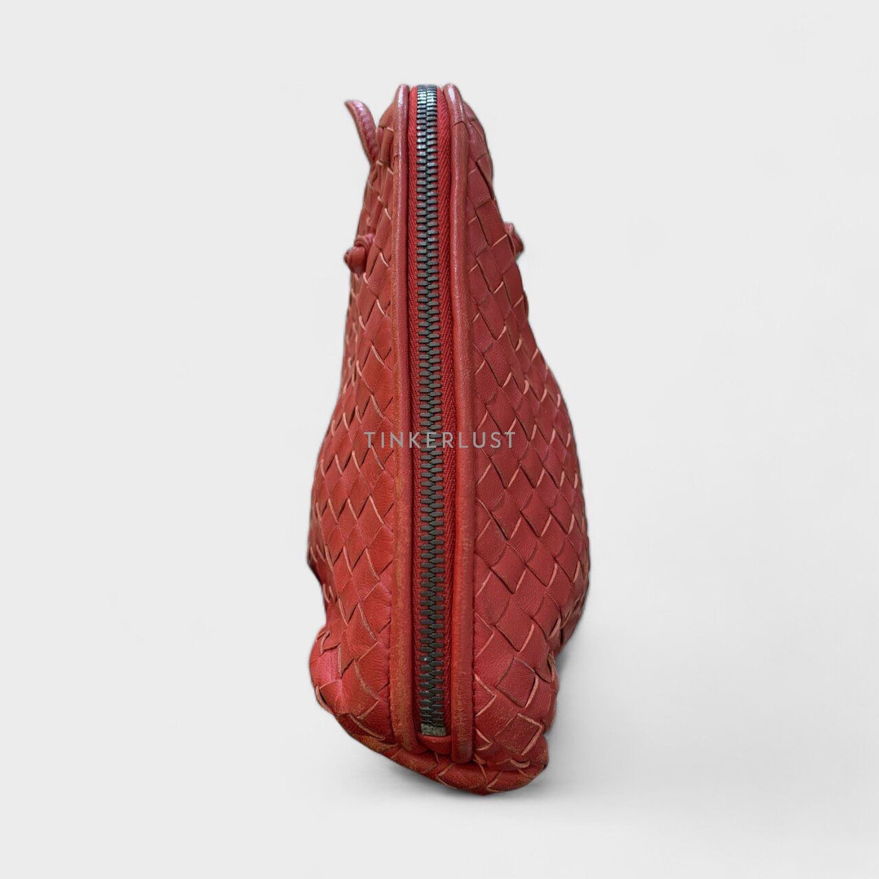 Bottega Veneta Nodini XL Red Shoulder Bag