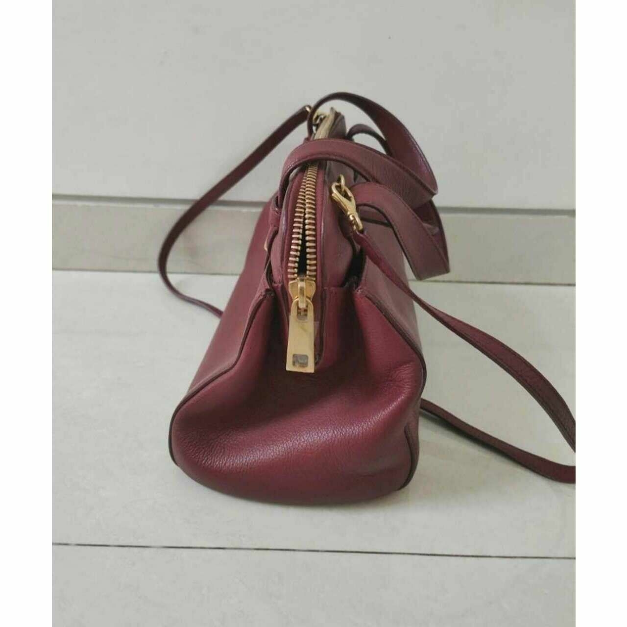 Marc Jacobs Maroon Daphne Sling Bag