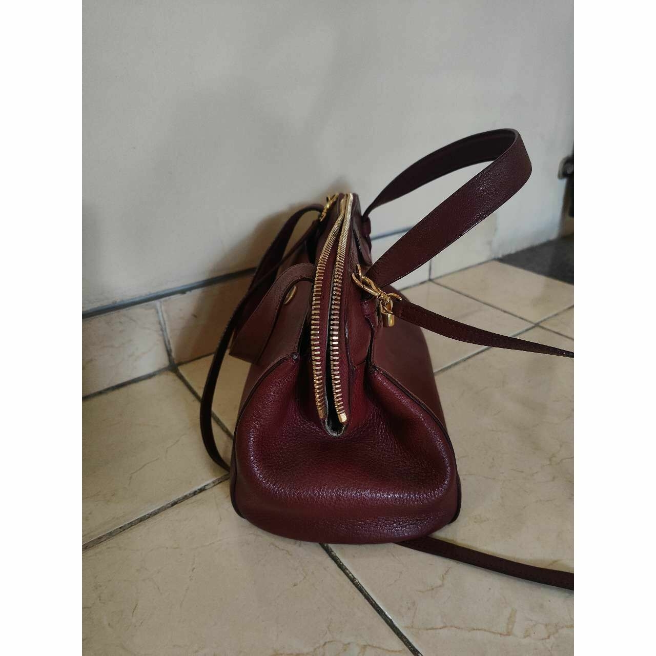 Marc Jacobs Maroon Daphne Sling Bag