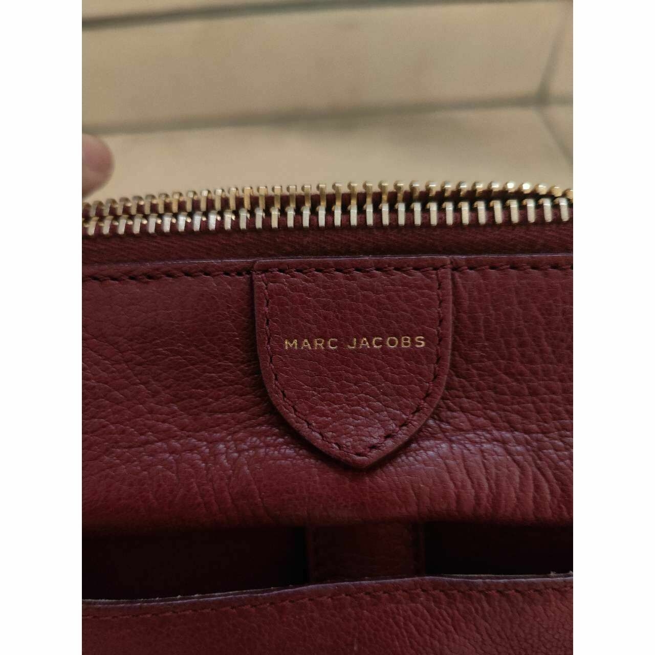 Marc Jacobs Maroon Daphne Sling Bag