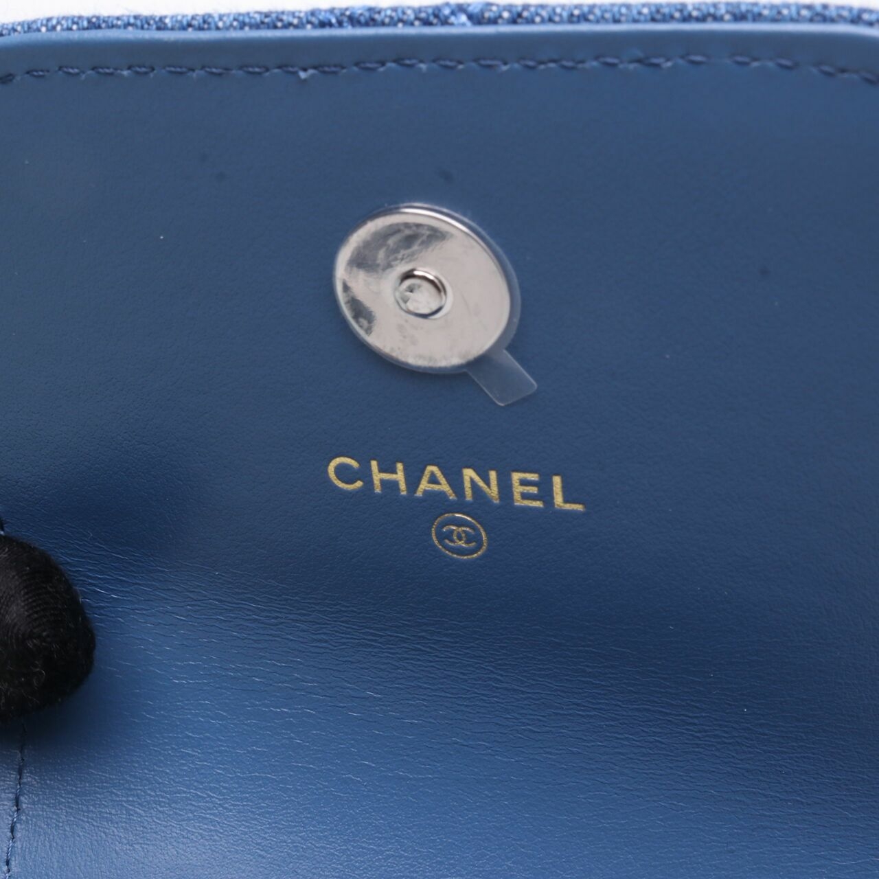 Chanel Phone Holder 19 Denim Sling Bag