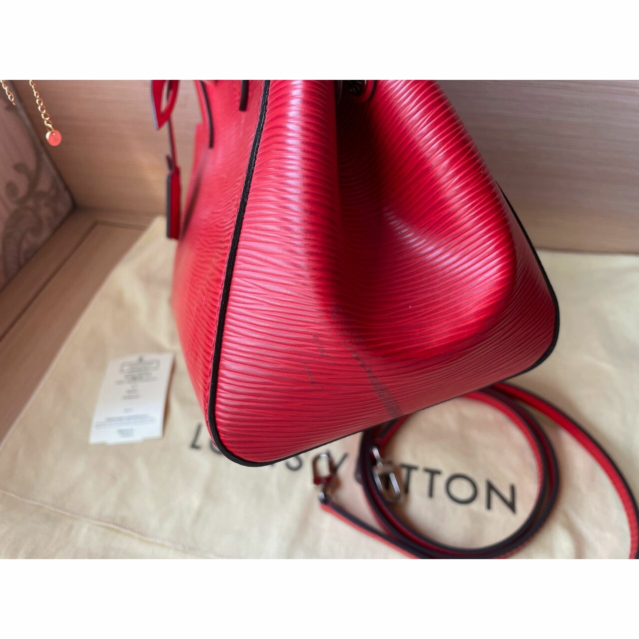 Louis Vuitton Red Handbag