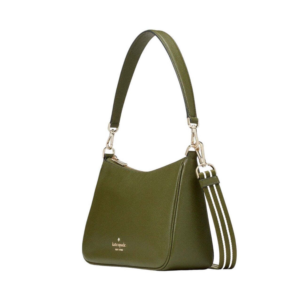 Kate Spade Rosie Shoulder Bag Pebbled Leather Enchanted Green