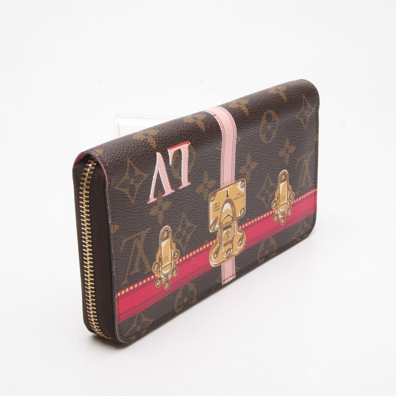 Louis Vuitton Monogram Summer Trunks Zippy Wallet 