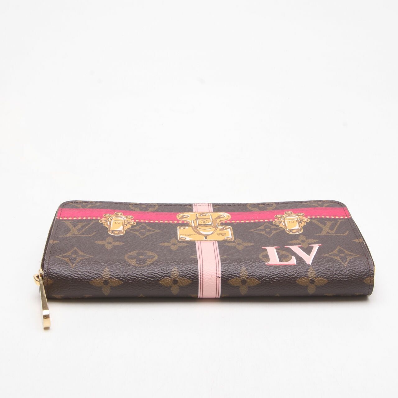 Louis Vuitton Monogram Summer Trunks Zippy Wallet 