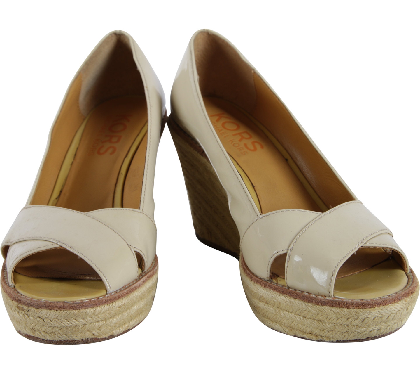 Michael Kors Cream Wedges