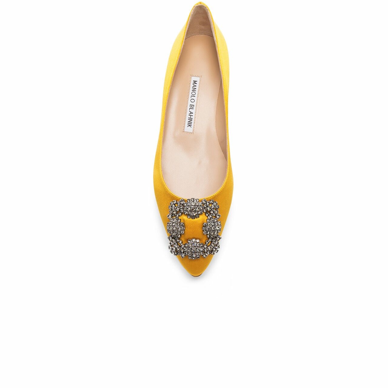 Manolo Blahnik Yellow Flats