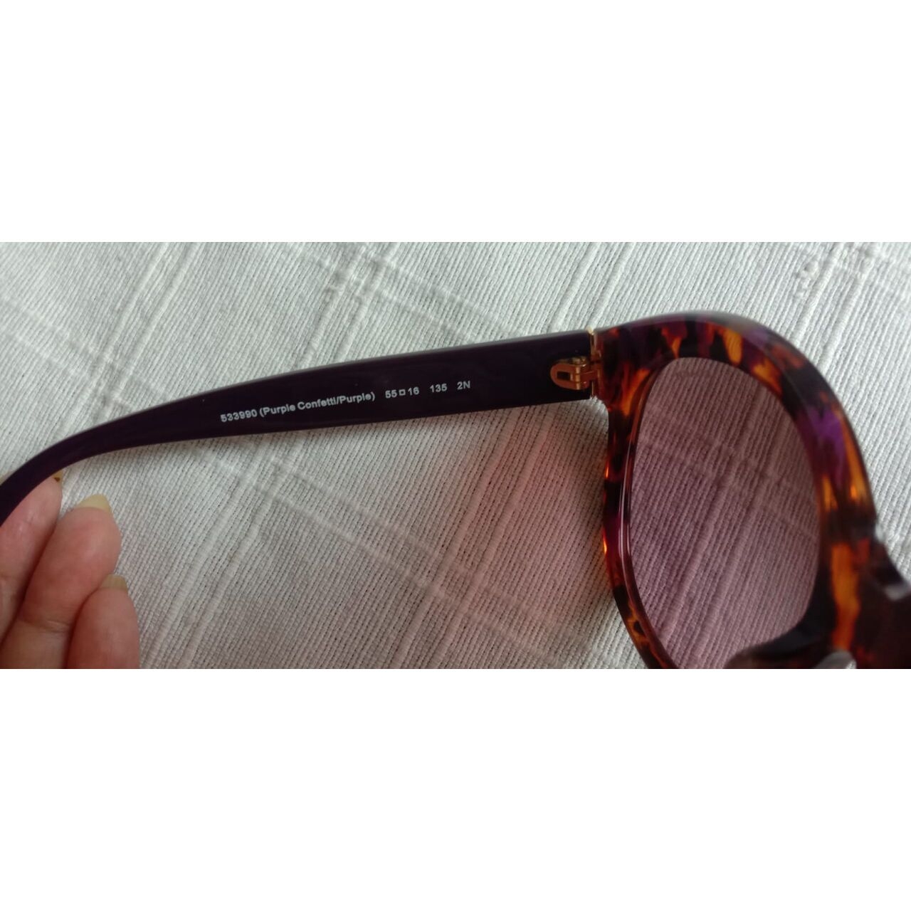 Coach Purple Sunglasses