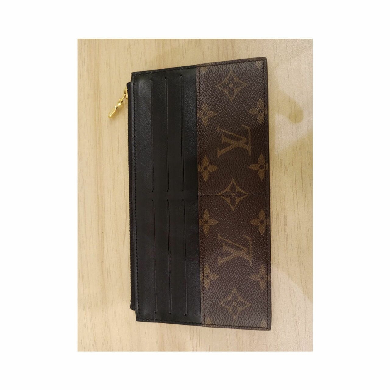 Louis Vuitton Slim Purse Monogram Noir Wallet