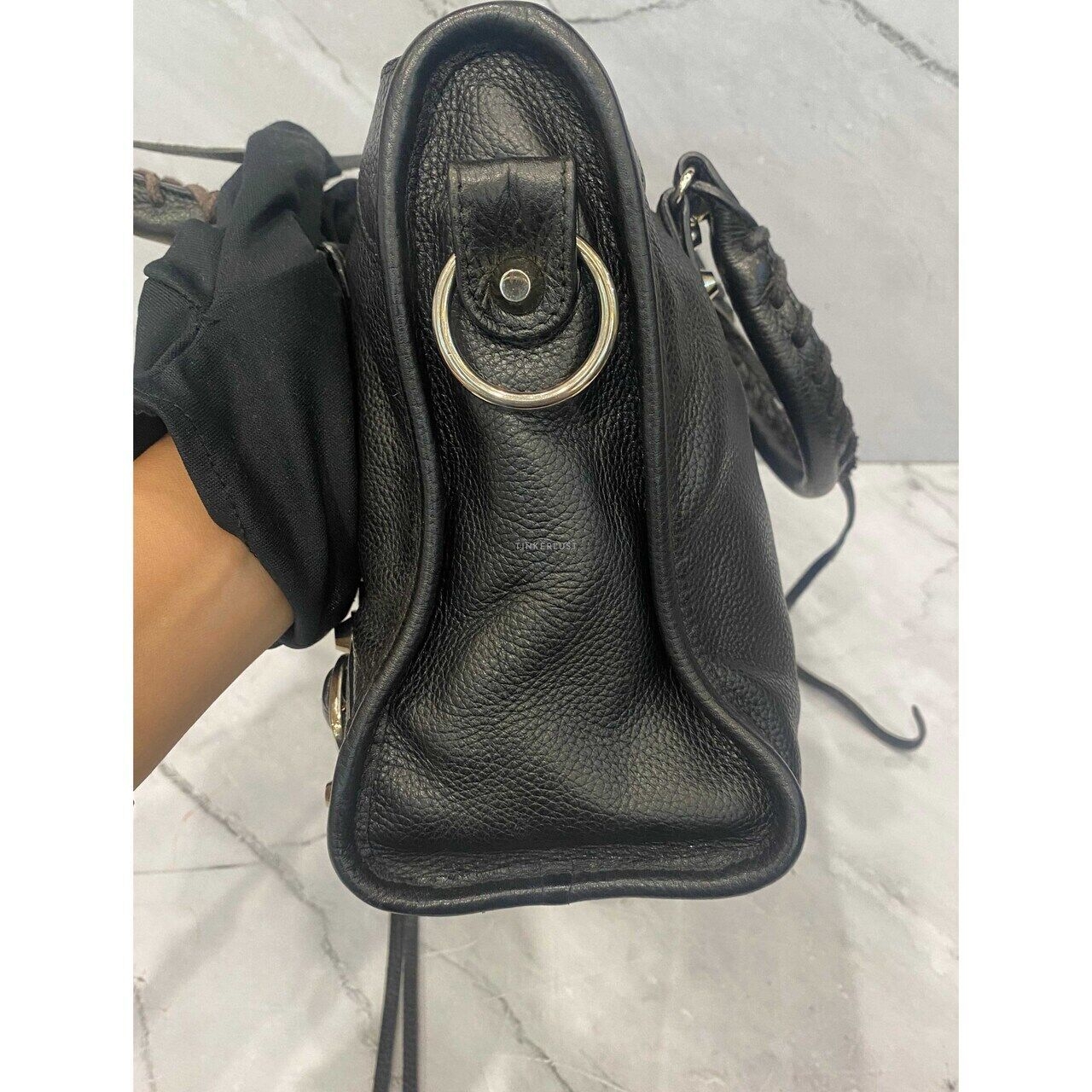 Balenciaga Small Classic Black SHW 2017 Satchel Bag