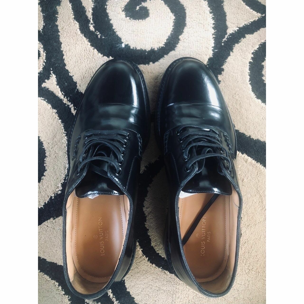 Louis Vuitton Black Oxfords