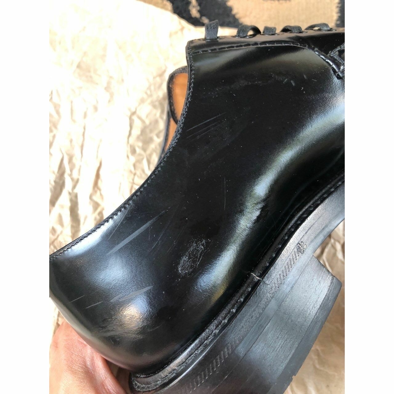 Louis Vuitton Black Oxfords