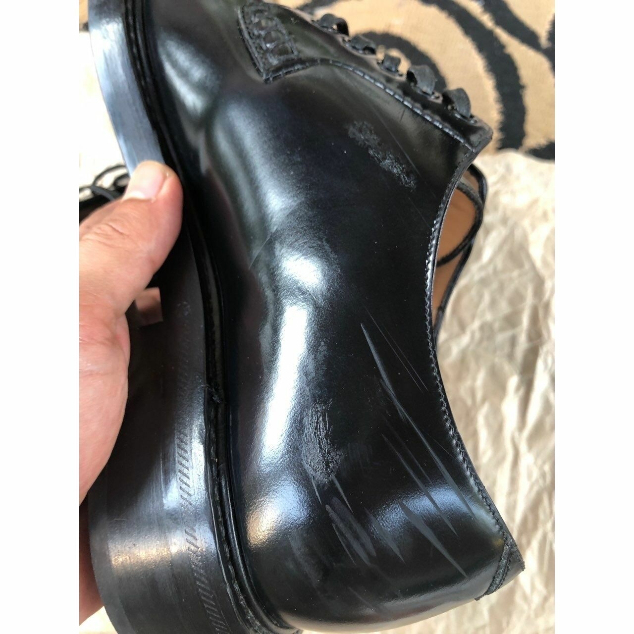 Louis Vuitton Black Oxfords