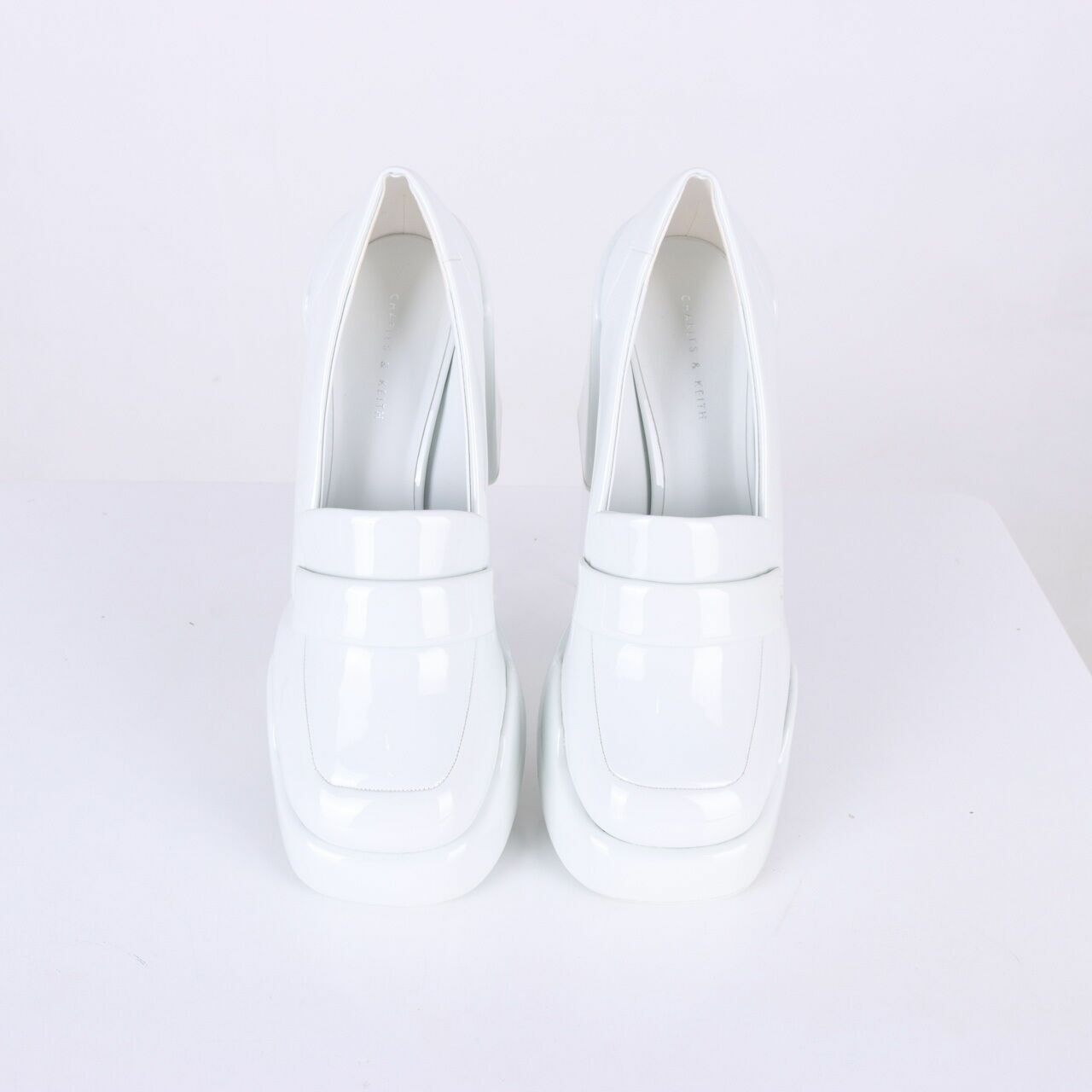 Charles & Keith White Heels