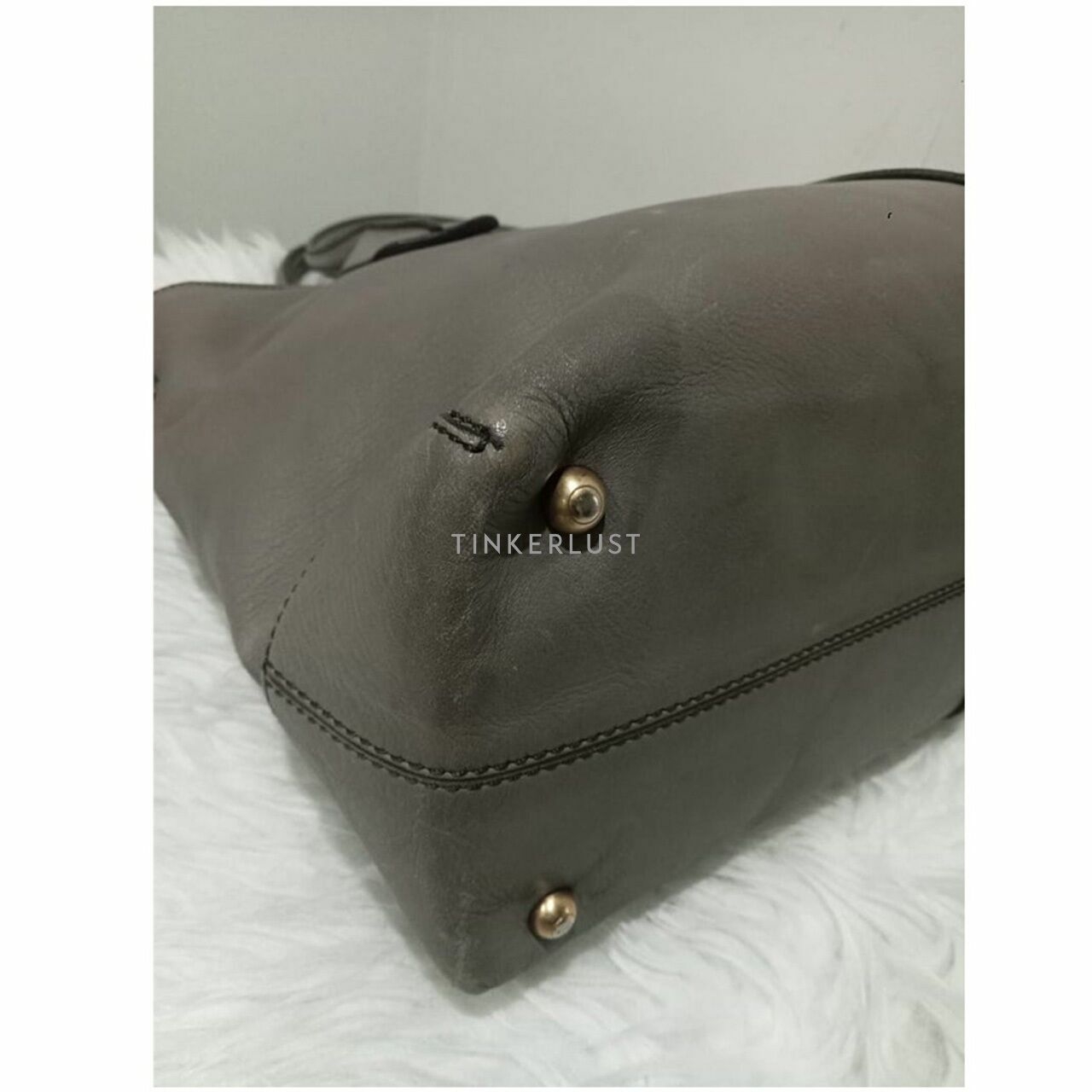 Tod's D Styling Grey Tote