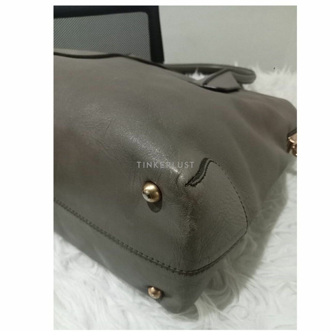 Tod's D Styling Grey Tote