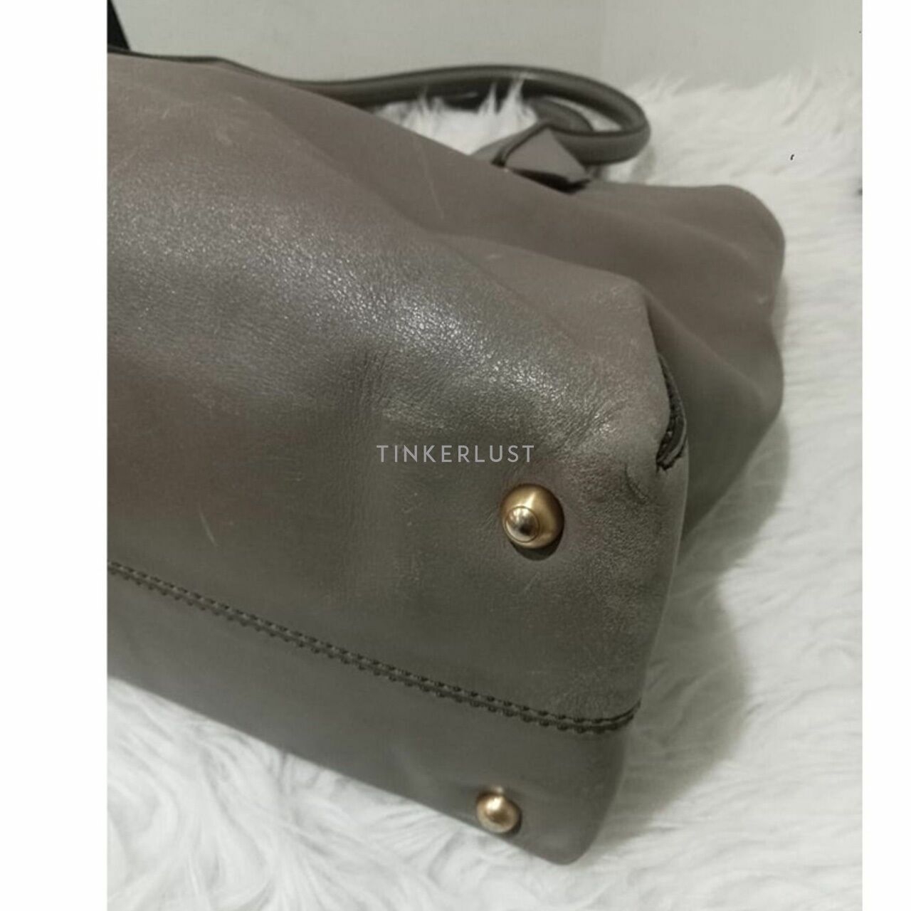 Tod's D Styling Grey Tote