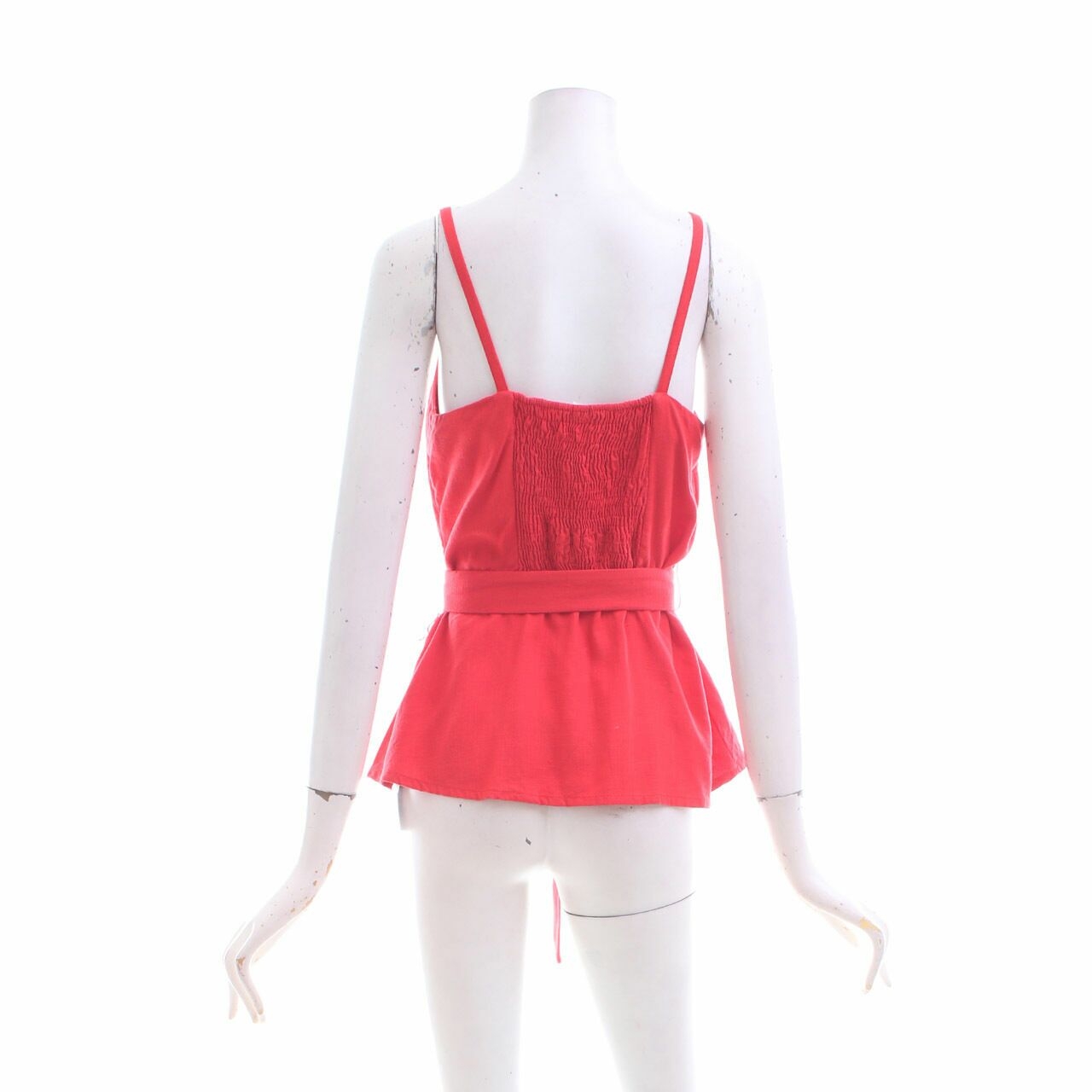 Oysho Red Sleeveless