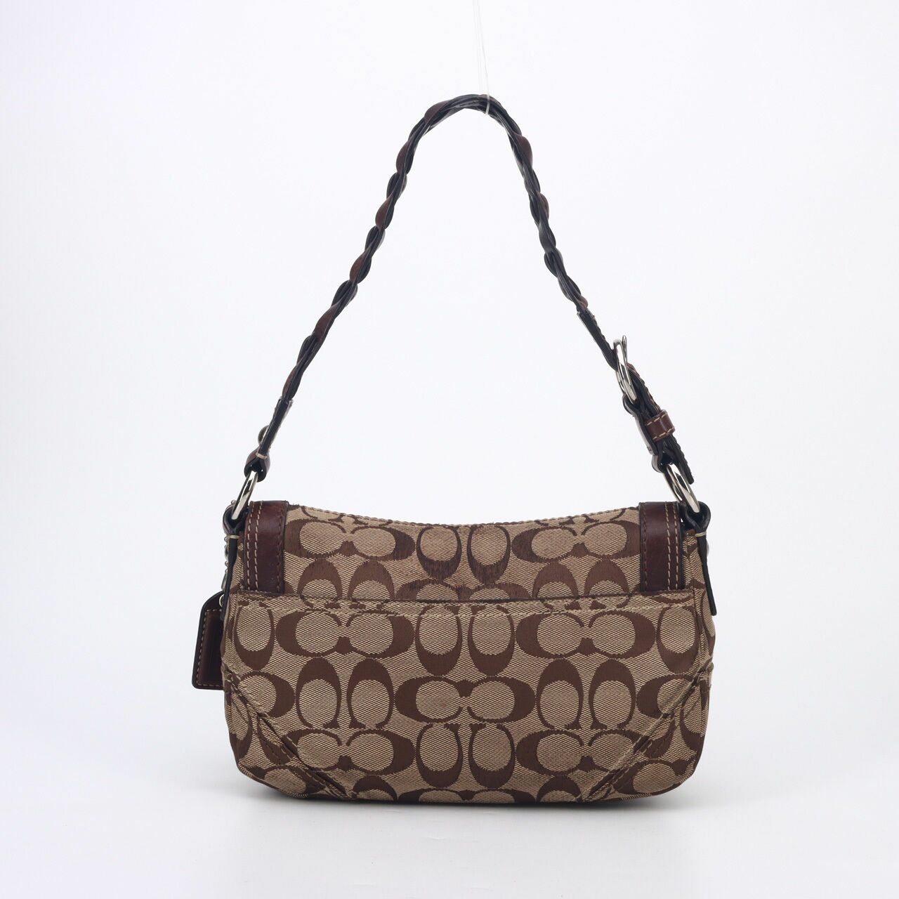 Coach Brown Canvas Shoulderbag